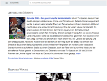 Tablet Screenshot of conanwiki.org